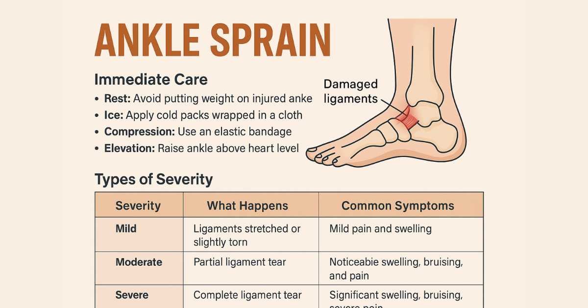 Ankle Sprain Recovery: Guide to Healing and Exercises