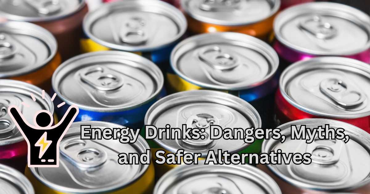 Energy Drinks: Dangers, Myths, and Safer Alternatives