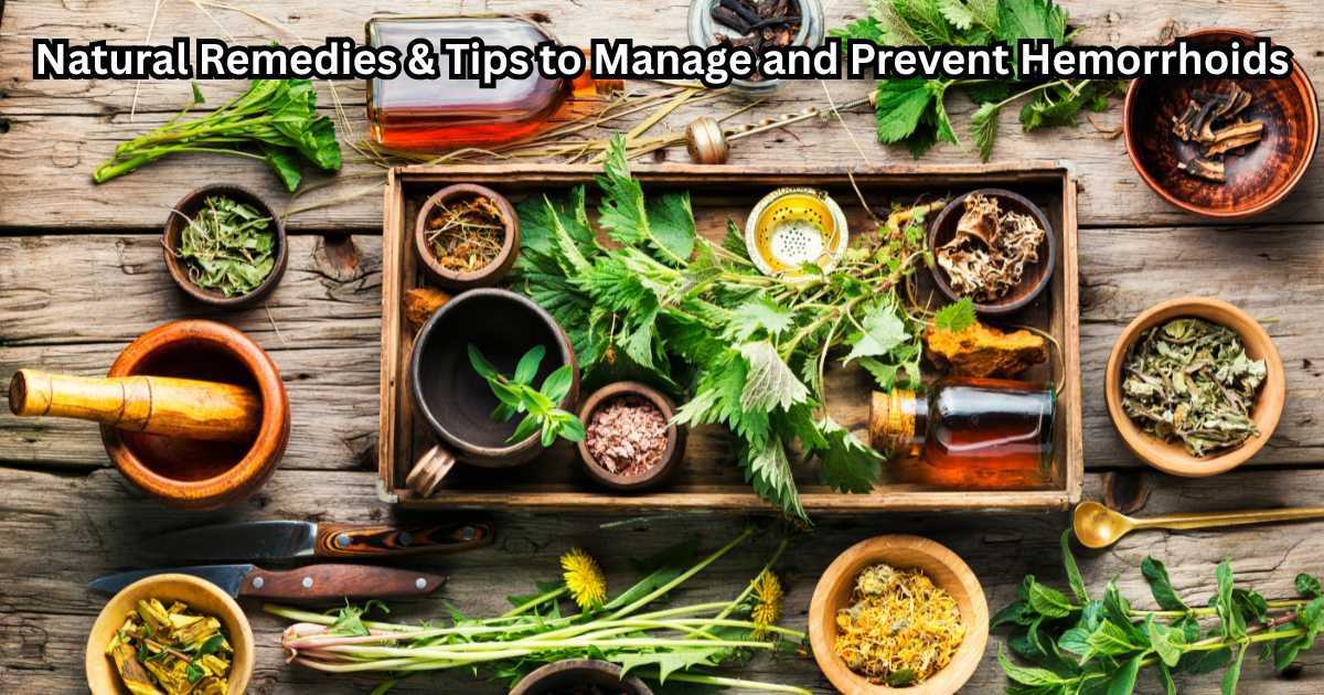 Natural Remedies & Tips to Manage and Prevent Hemorrhoids