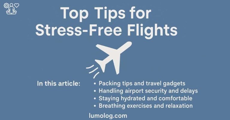 Top Tips for Stress-Free Flights Lumolog