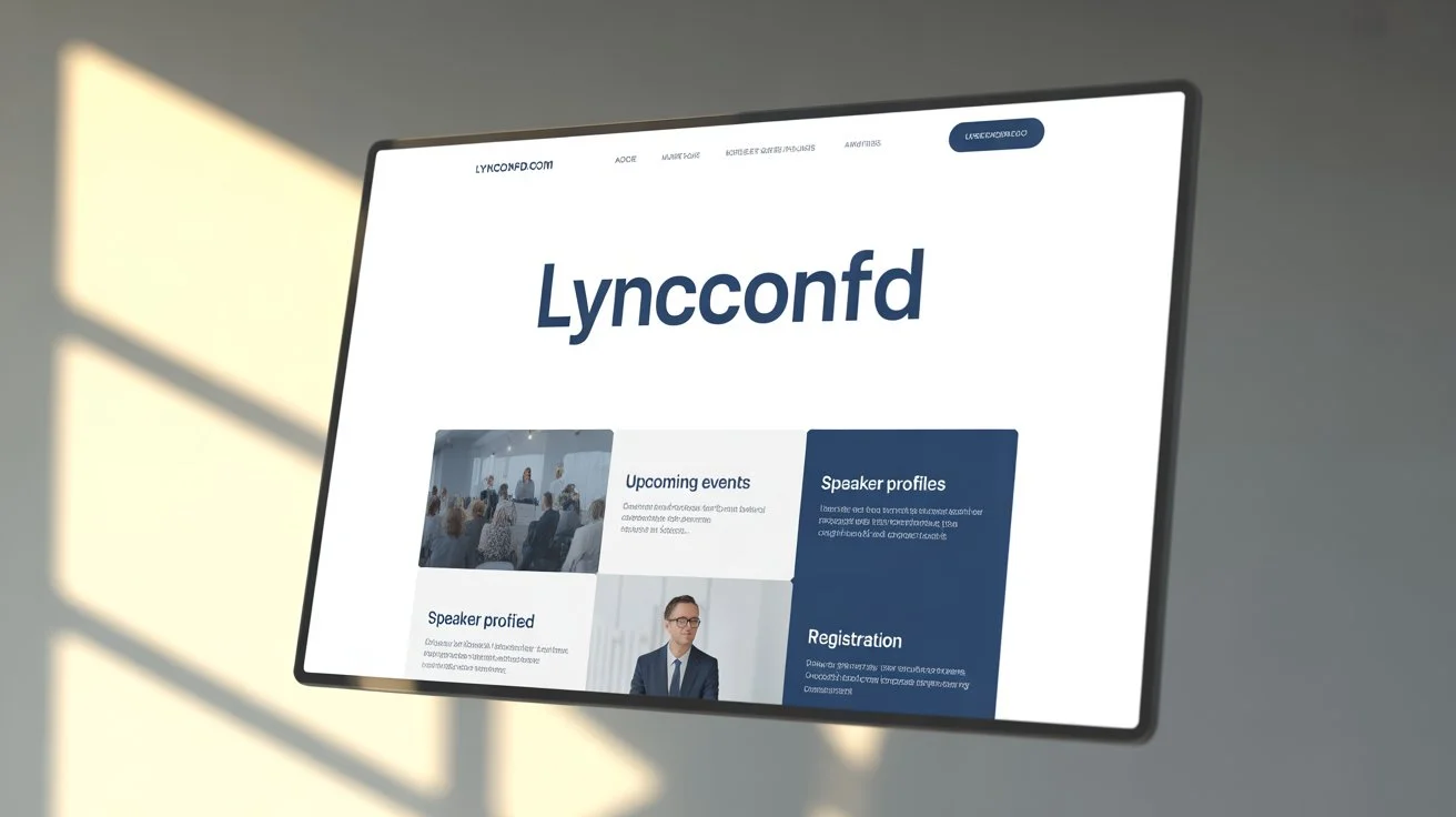 Lyncconfd.com digital coordination system explaining centralized workflows and user-focused communication management
